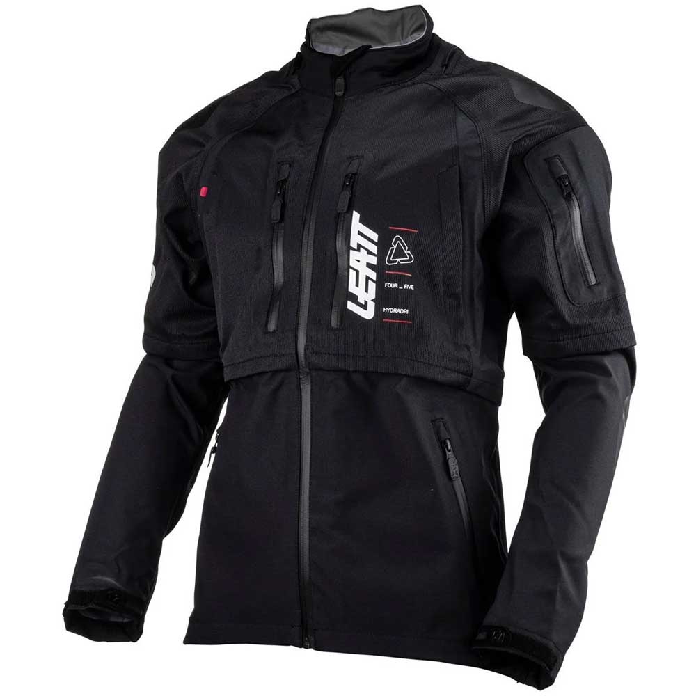LEATT Moto 4.5 HydraDri Jacke Regenjacke wasserdicht schwarz