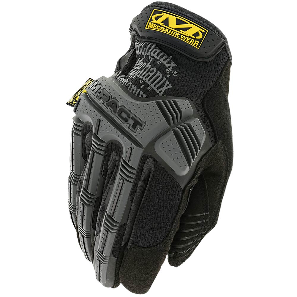 MECHANIX Impact Mechaniker Handschuhe schwarz grau