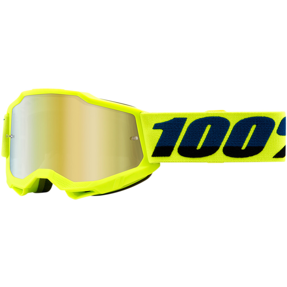 100% Accuri 2 Youth Kinder MX MTB Brille gold verspiegelt