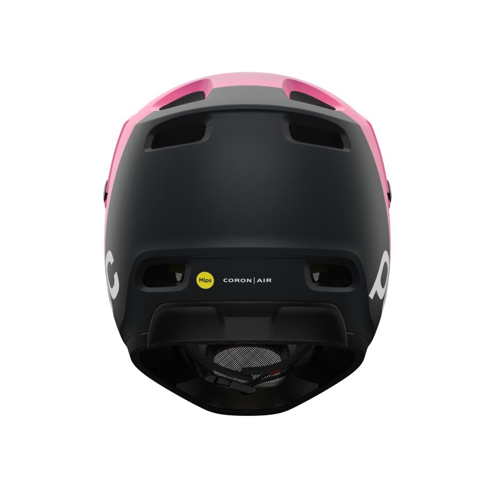 POC Coron Air Mips MTB Helm actinium pink/uranium schwarz matt