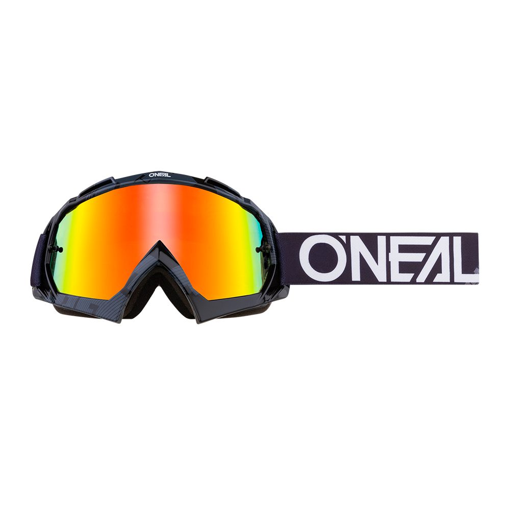 ONEAL B-10 Solid MX MTB Brille schwarz weiss