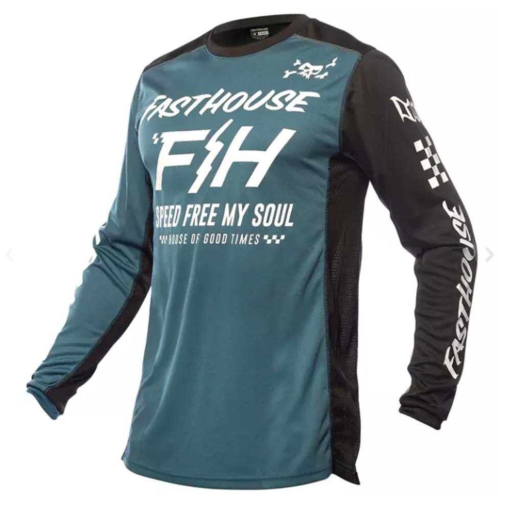 FASTHOUSE Grindhouse Slammer Jersey blau schwarz