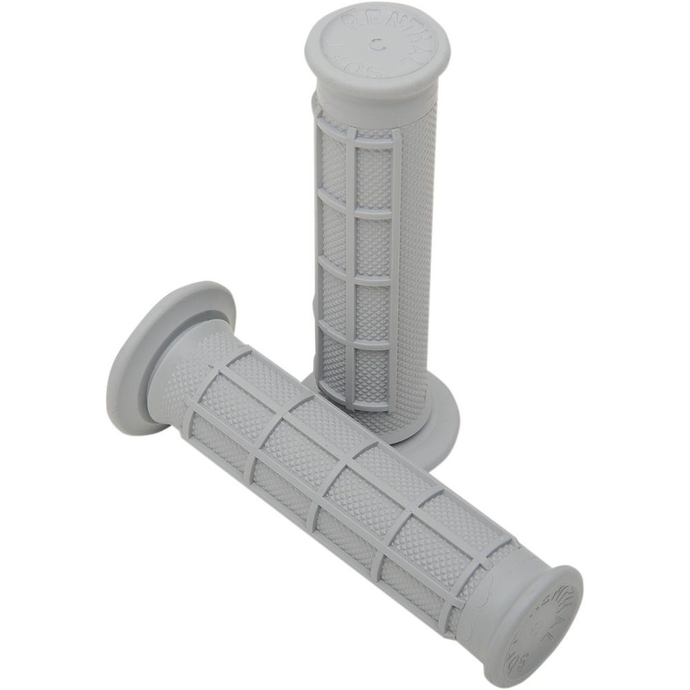 RENTHAL ATV Offroad Dual-Compound Griffe 1/2 Waffle soft grau