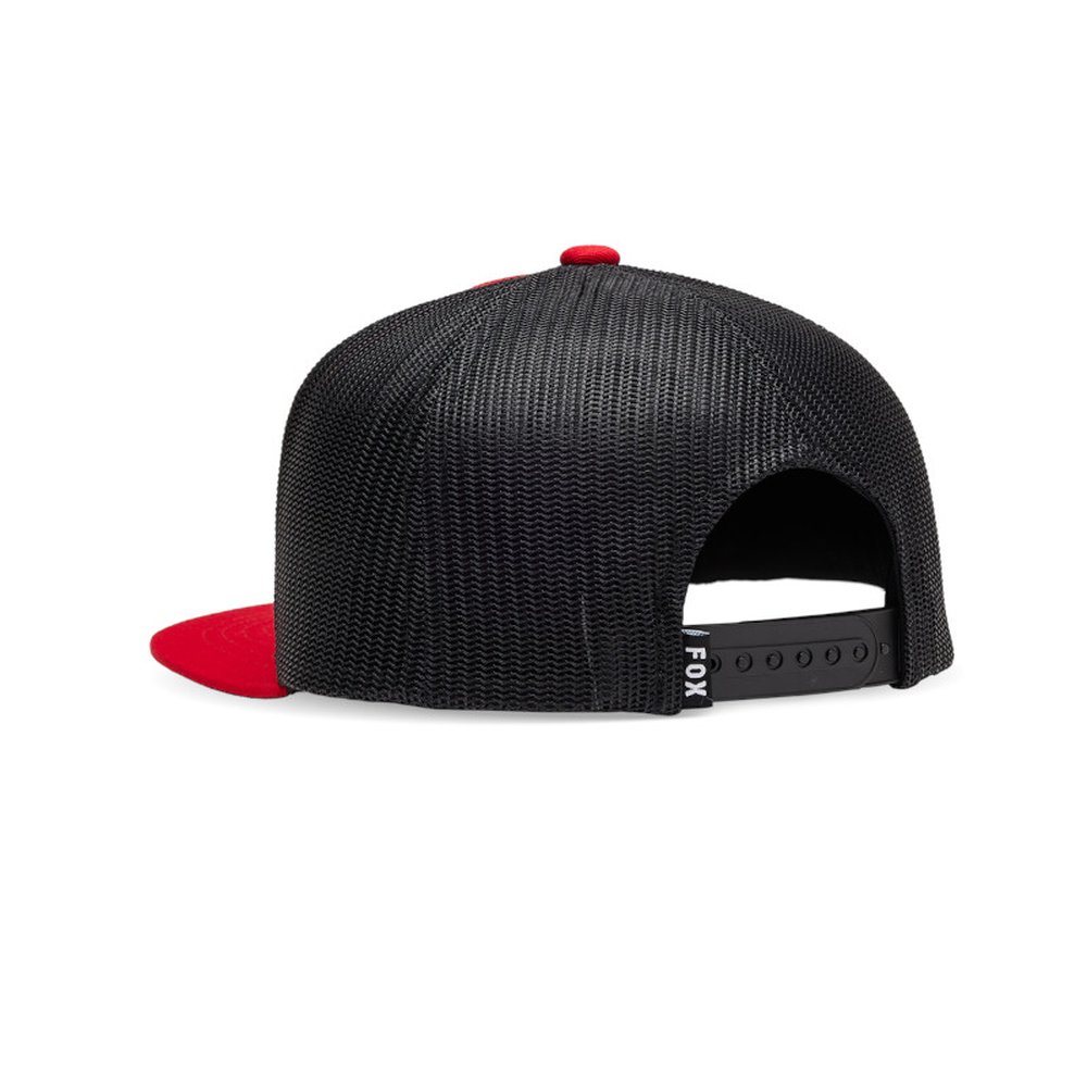 FOX YOUTH ABSOLUTE SB MESH HAT Kinder Kappe Flame Rot