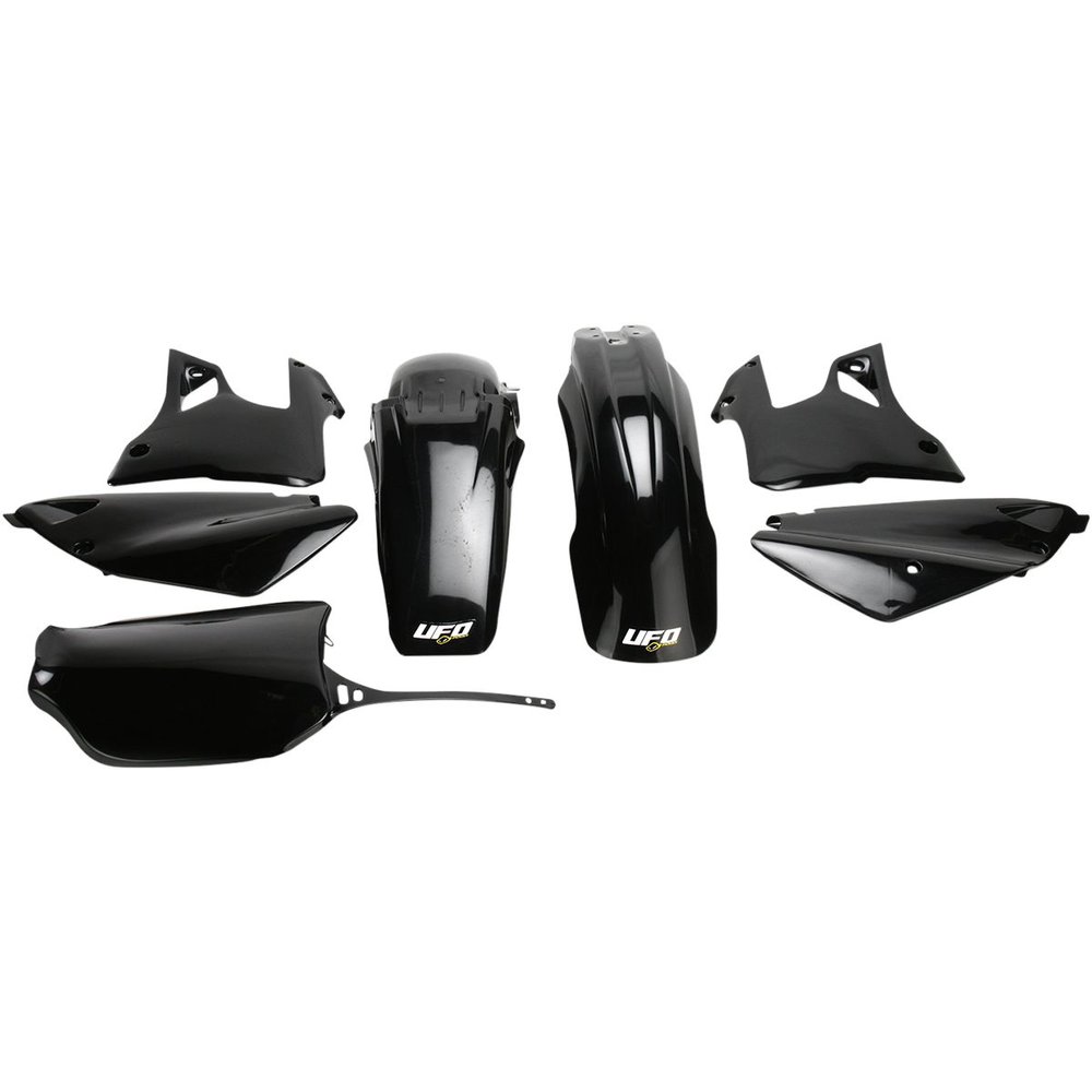 UFO Komplettes Karosserie-Kit Plastikteile Yamaha YZ125/250 00-01 schwarz