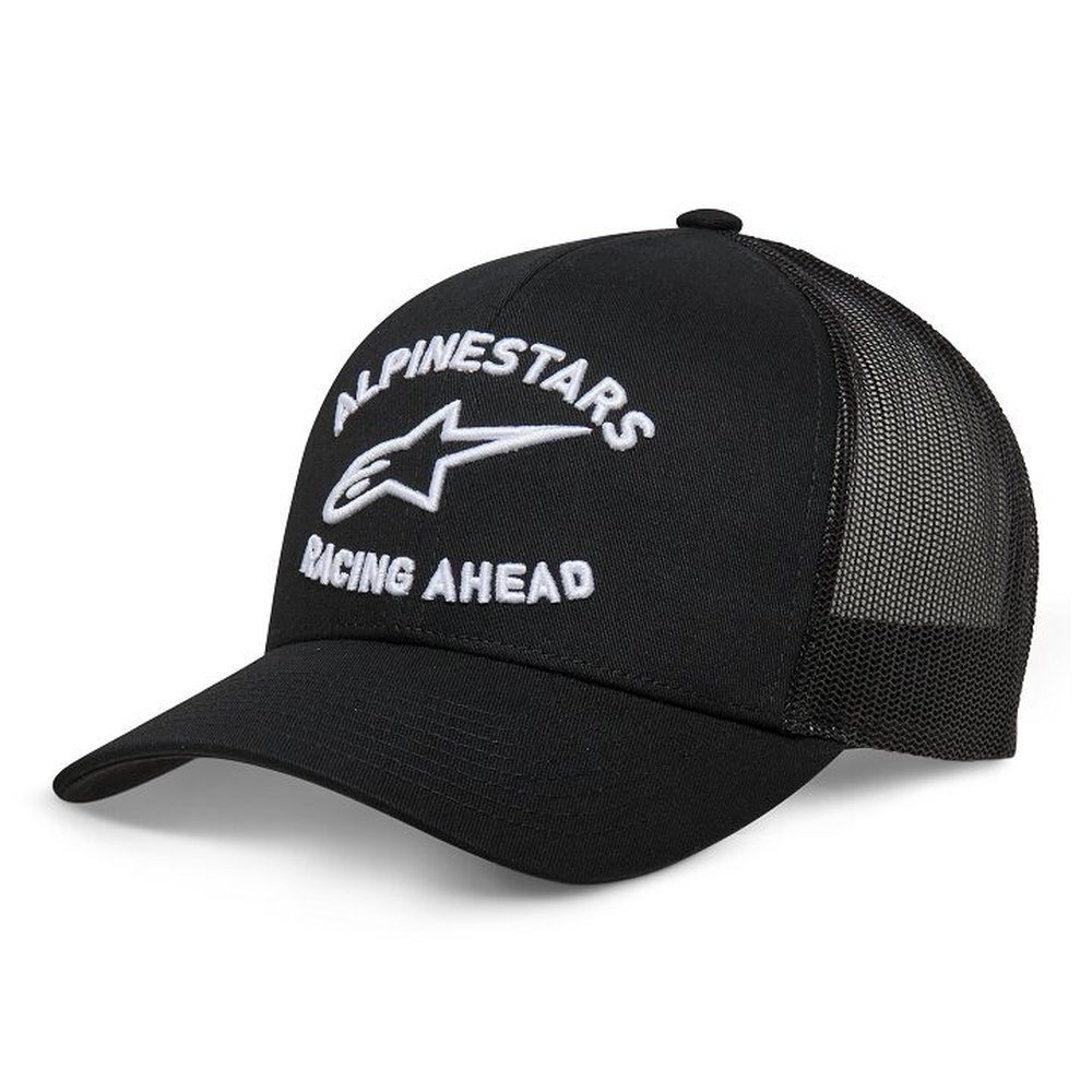 ALPINESTARS Trucker Kappe Triple schwarz weiss ALPINESTARS Trucker Kappe Triple schwarz weiss