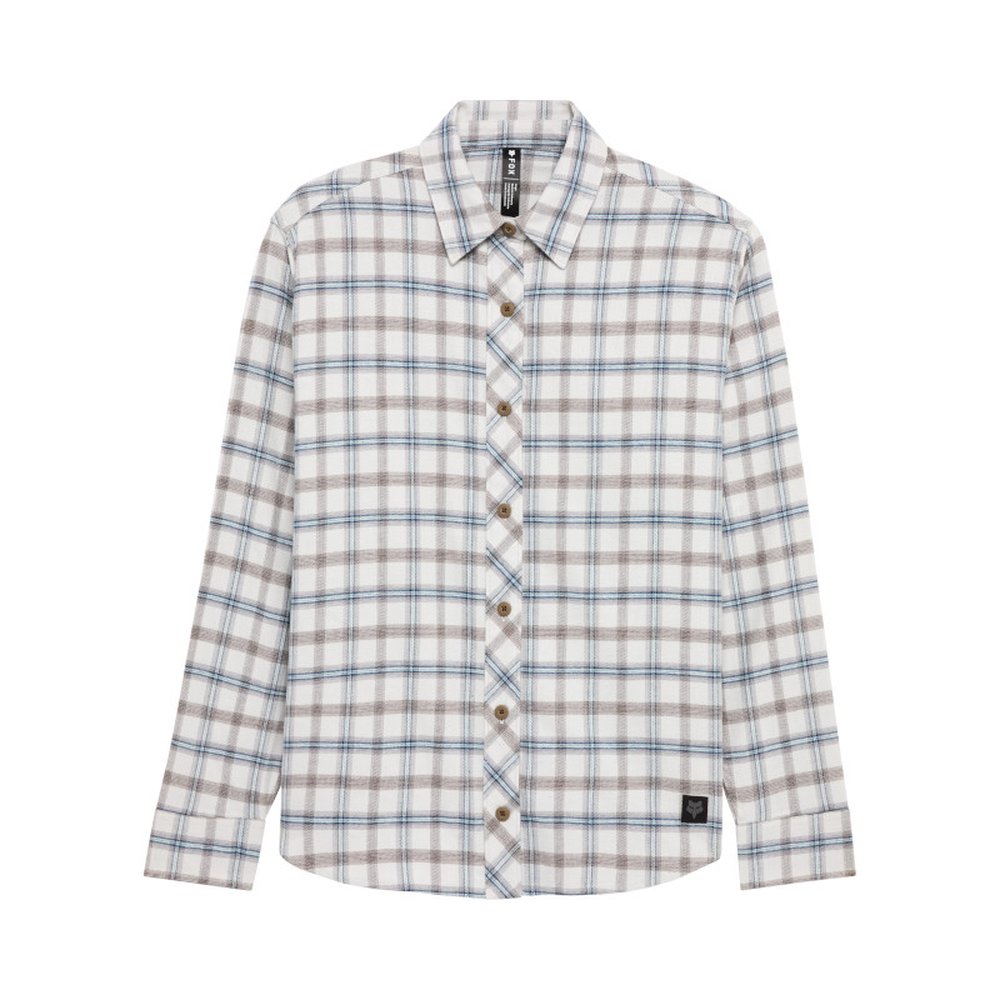 FOX W SURVIVALIST CORE FLANNEL LS Hell Grau