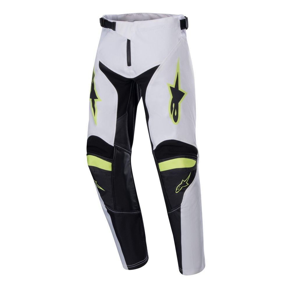 ALPINESTARS Racer Luce Kinder Motocross Hose weiss rot gelb