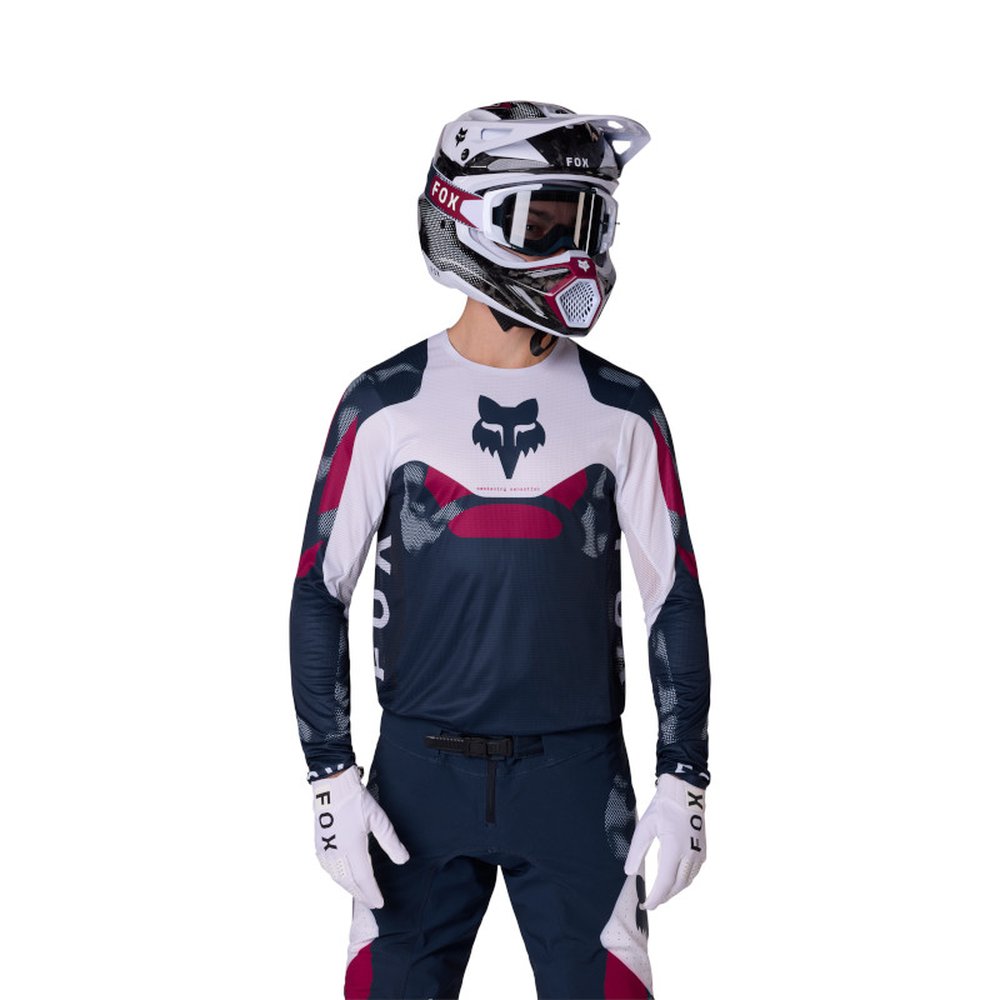 FOX FLEXAIR TACTILE JERSEY weiss