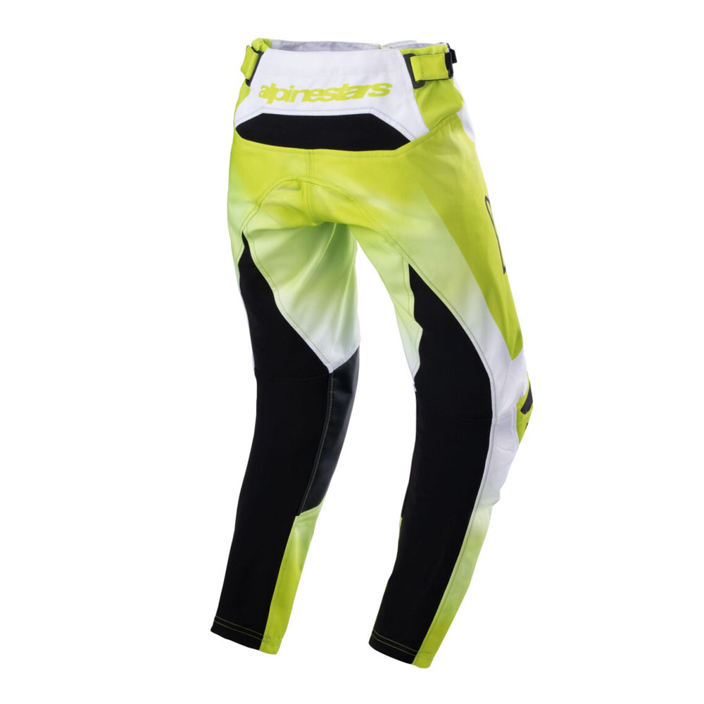 ALPINESTARS Racer Push Kinder Motocross Hose gelb weiss ALPINESTARS Racer Push Kinder Motocross Hose gelb weiss