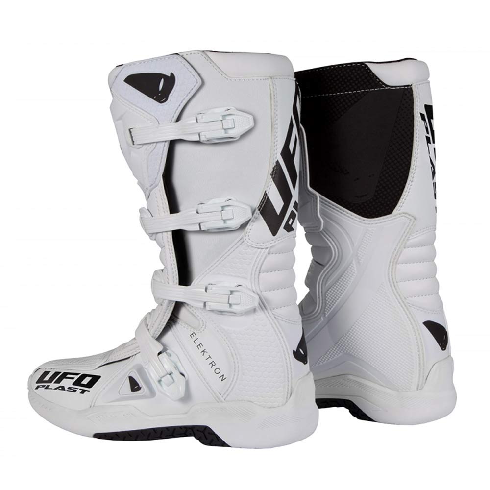 UFO Elektron Motocross Stiefel weiss