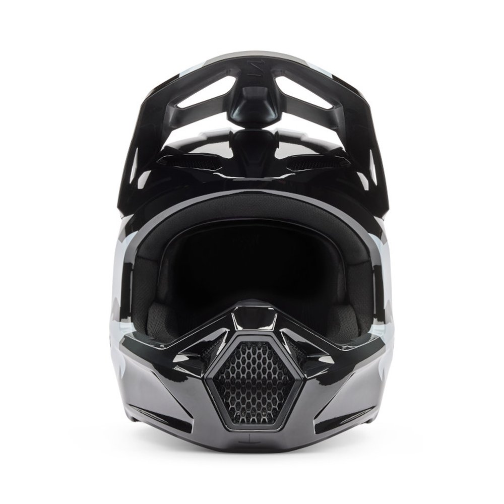 FOX YOUTH V1 SHIELD HELMET Motocross Helm für Kinder Schwarz