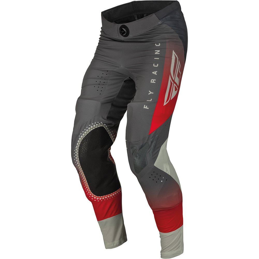 FLY Lite Motocross Hose rot grau