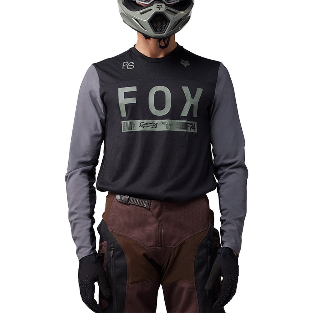 FOX RANGER OFF ROAD JERSEY Schwarz