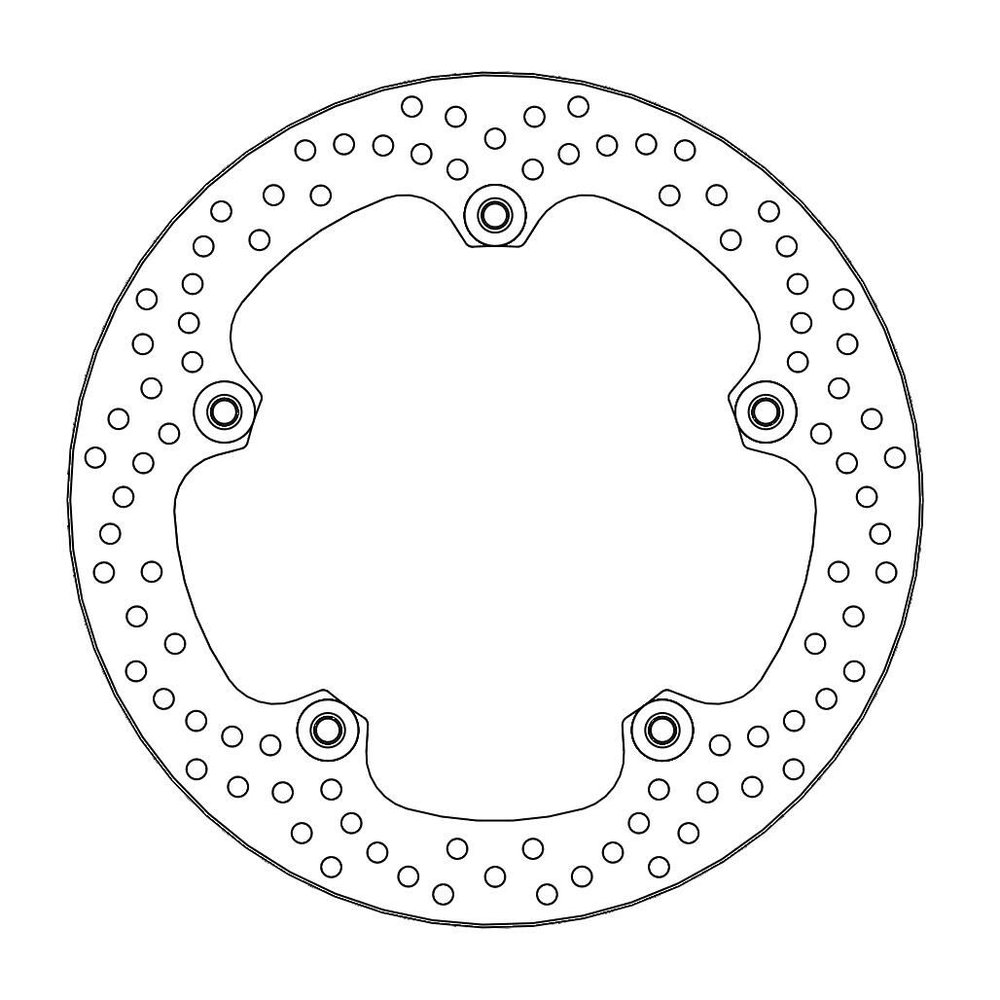 MOTO-MASTER Bremsscheibe Halo vorne