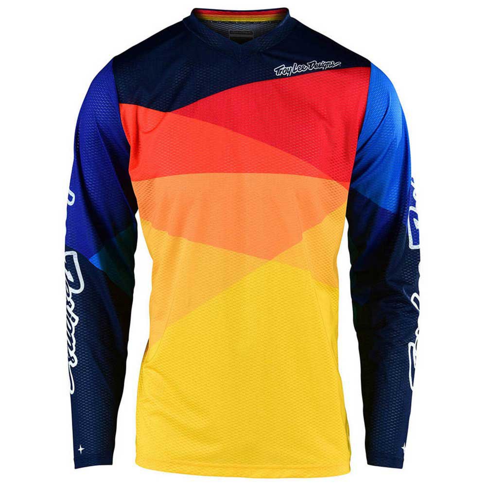 TROY LEE DESIGNS GP Air Jet Motocross Jersey gelb orange TROY LEE DESIGNS GP Air Jet Motocross Jersey gelb orange