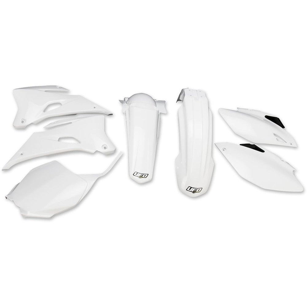 UFO Komplettes Karosserie-Kit Plastikteile Yamaha YZ250F/450 06-09 weiss