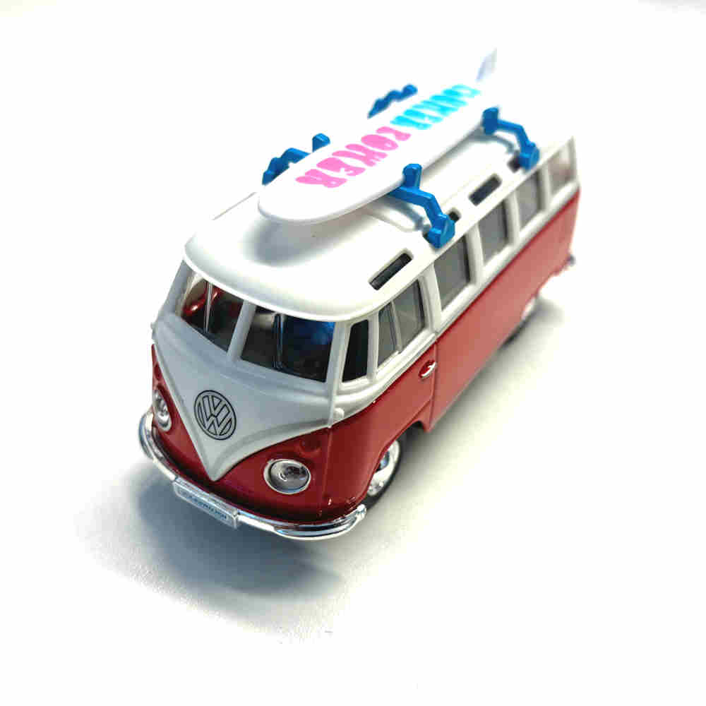 MAISTO VW T1 Bus Samba 1962 Weekender Surf Modell Maßstab: 1:40