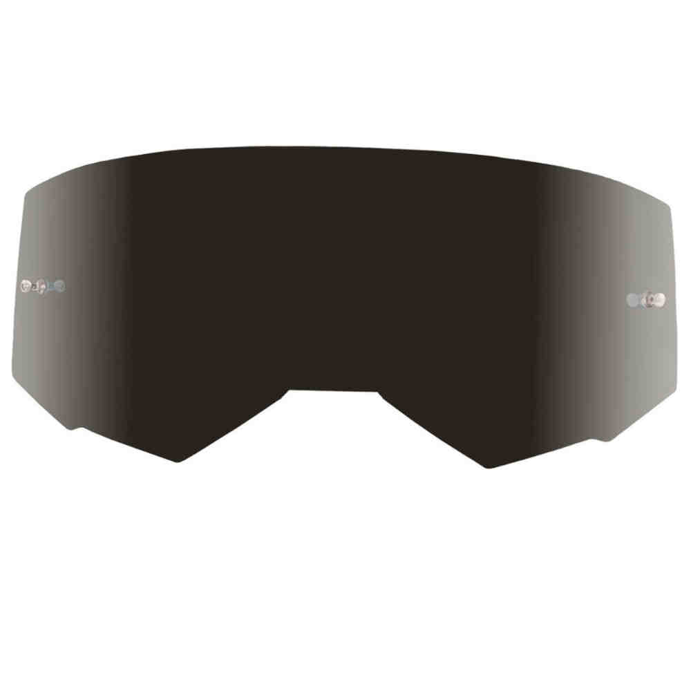 FLY Brillen Ersatzscheibe dunkel smoke mit Pins