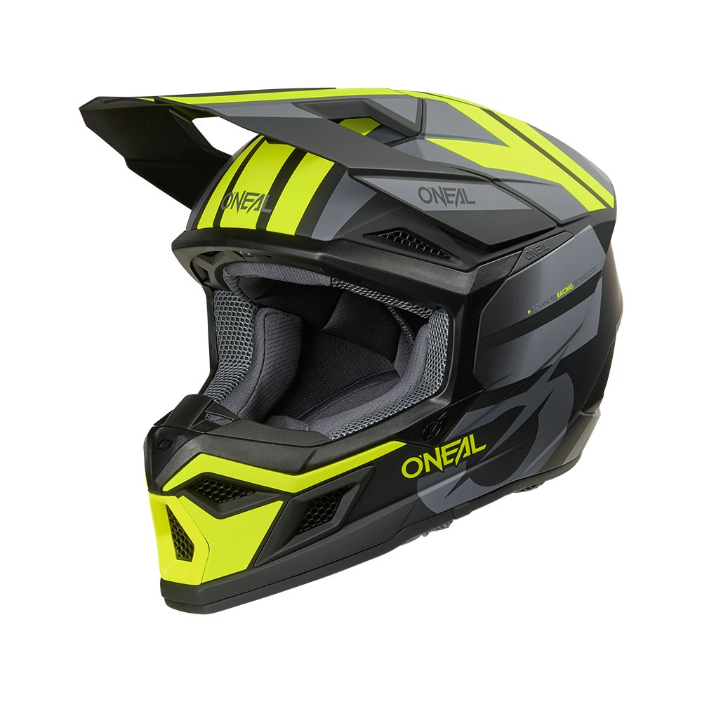 ONEAL 3SRS Motocross Helm Ride schwarz/grau/neon gelb ONEAL 3SRS Motocross Helm Ride schwarz/grau/neon gelb