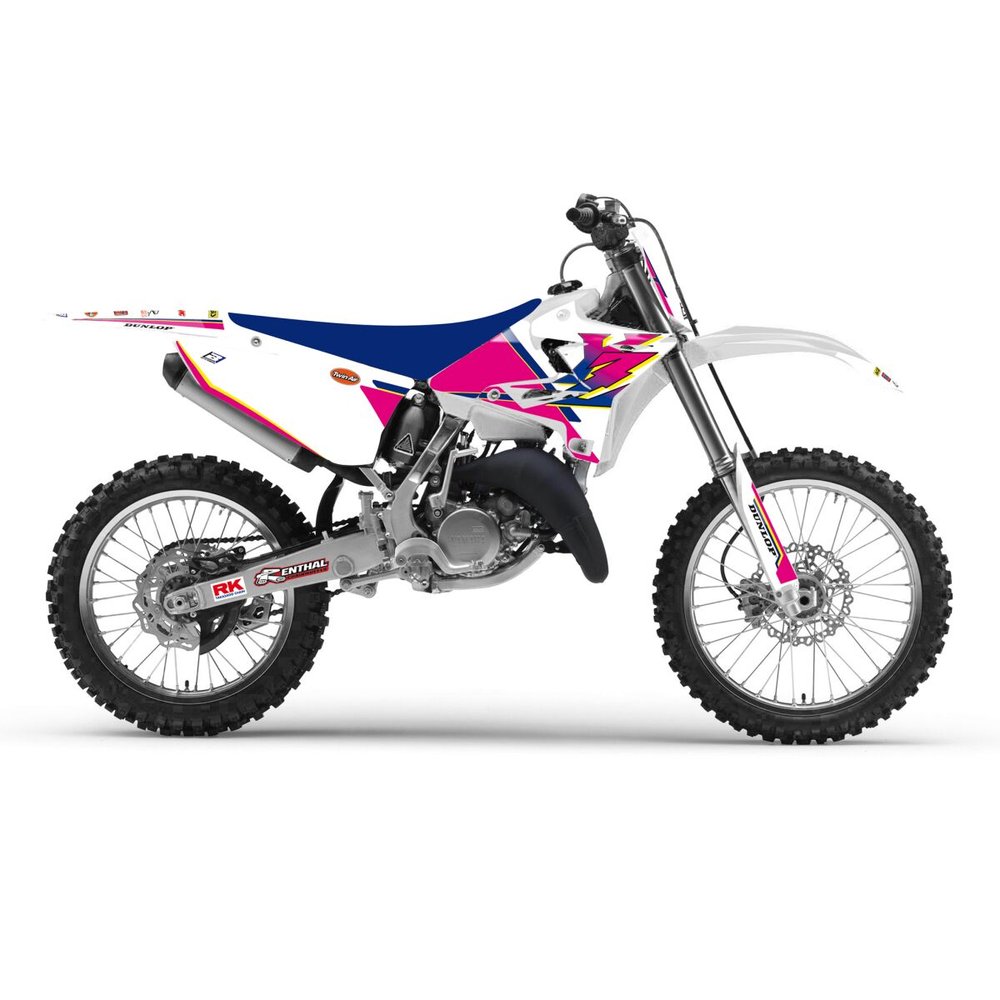 BLACKBIRD RACING Dekorsatz mit Sitzbankbezug Retro Yamaha YZ