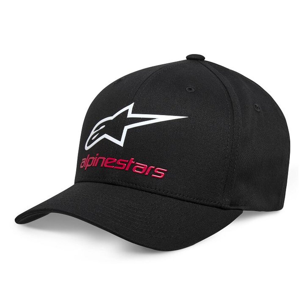 ALPINESTARS Kappe Always 2 schwarz weiss rot ALPINESTARS Kappe Always 2 schwarz weiss rot