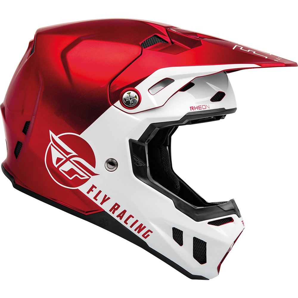 FLY Formula CC Centrum Motocross Helm rot weiss