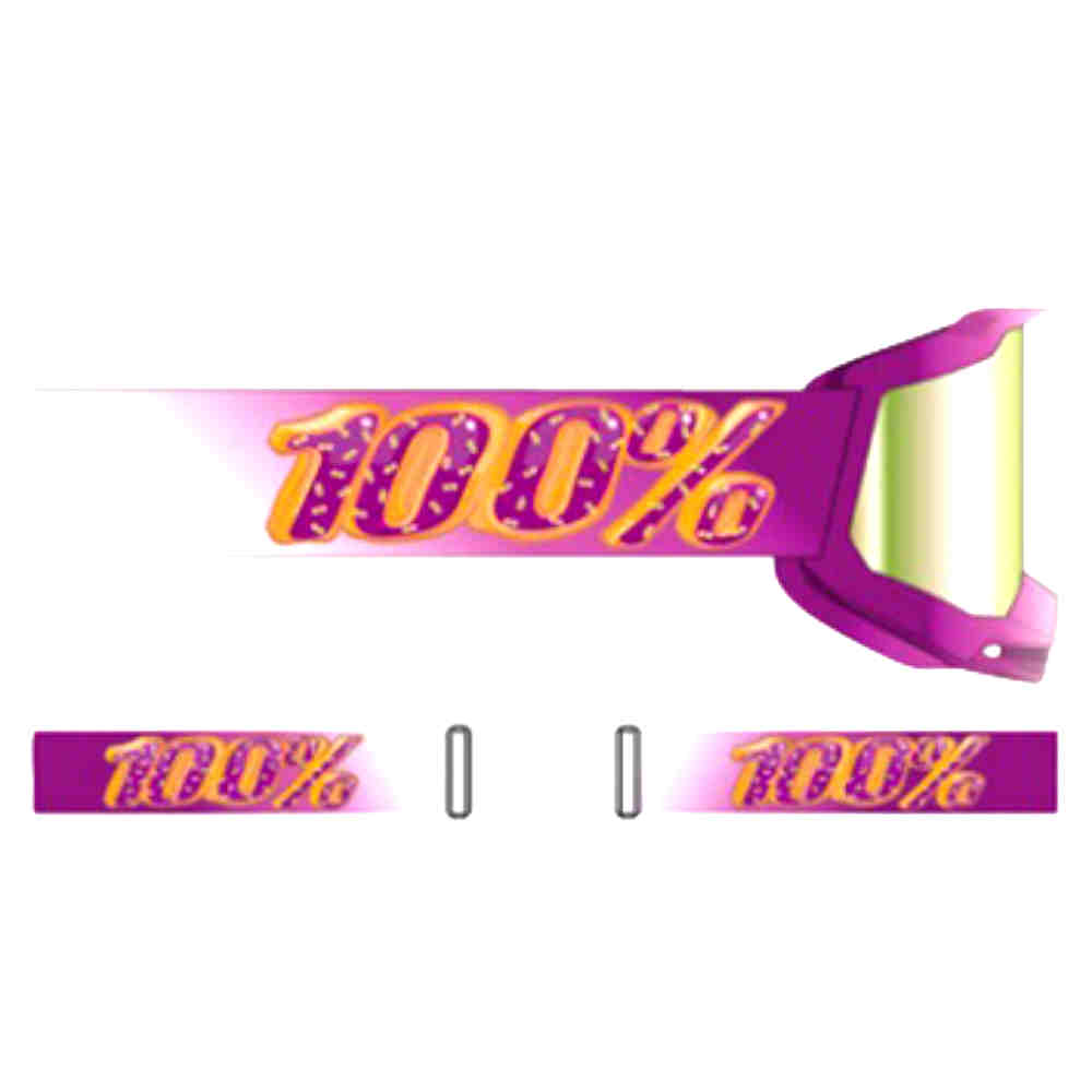 100% Accuri 2 Limited Donut 5.0 Brille gold verpiegelt 100% Accuri 2 Limited Donut 5.0 Brille gold verpiegelt