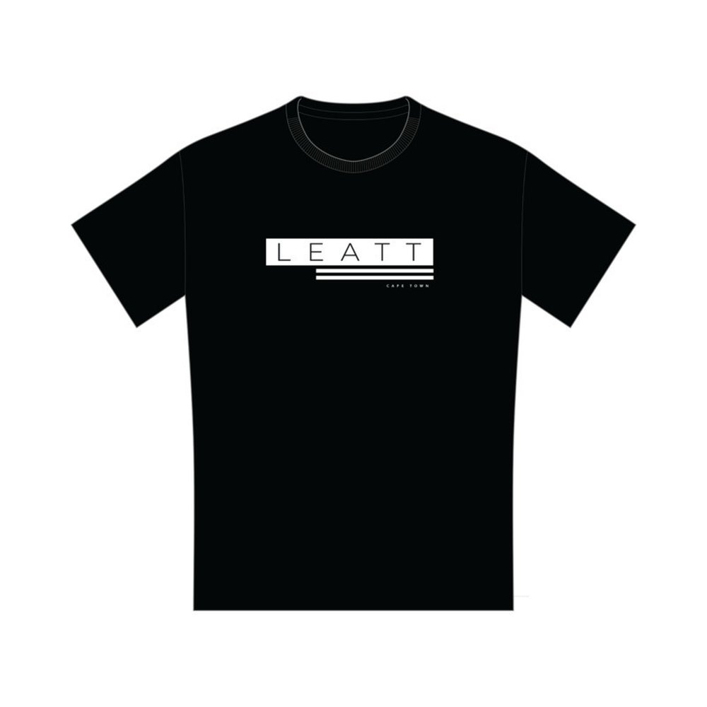 LEATT Logo T Shirt schwarz