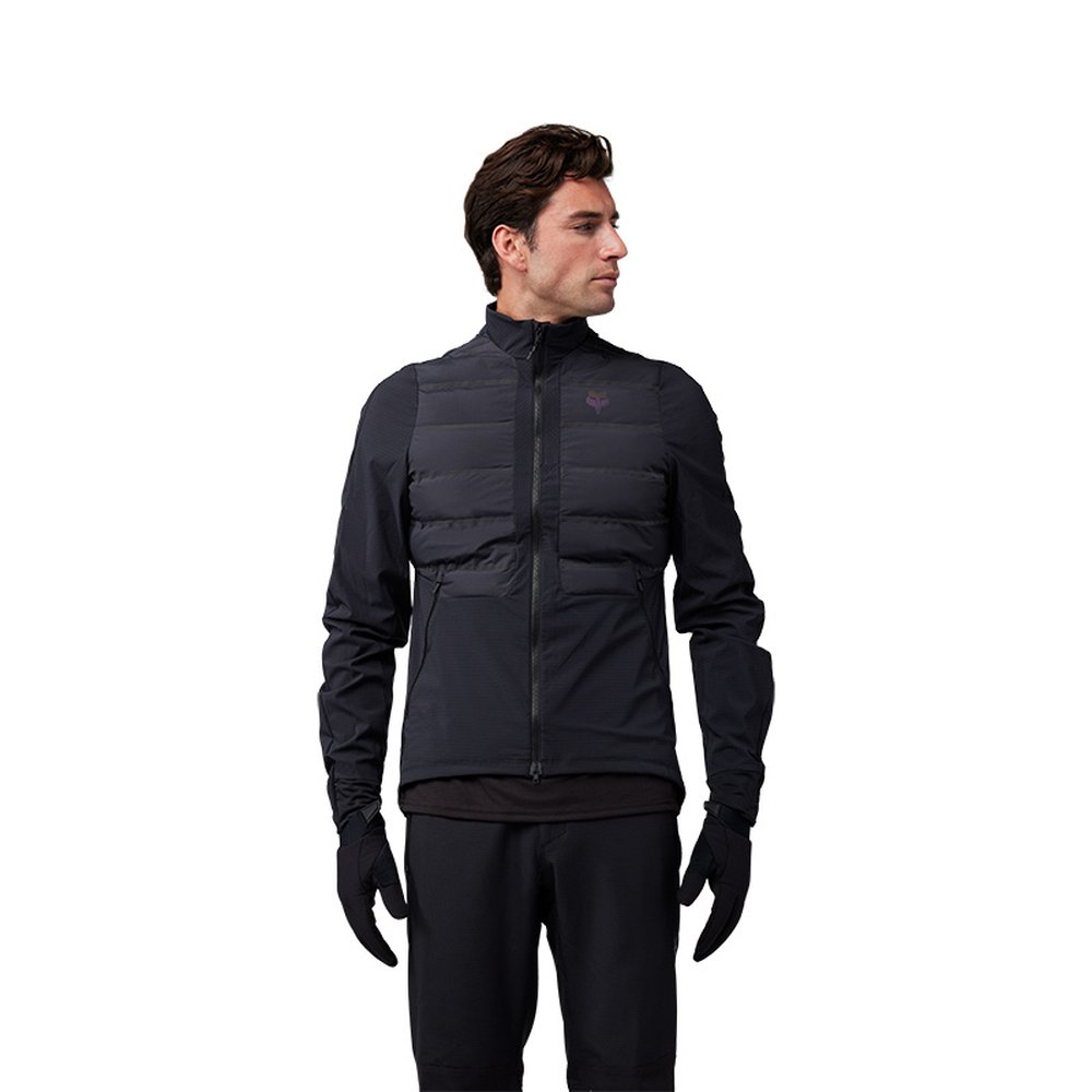 FOX FLEXAIR FIRE HYBRID LUNAR MTB Jacke Schwarz