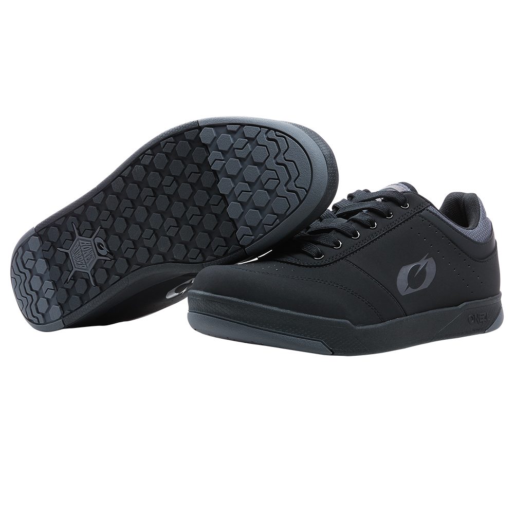 ONEAL Pumps Flat V.22 MTB Schuhe schwarz grau ONEAL Pumps Flat V.22 MTB Schuhe schwarz grau