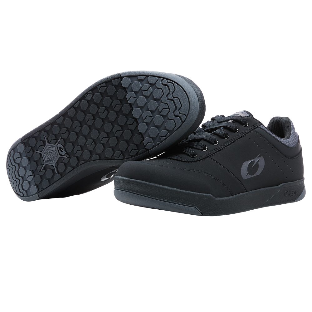 ONEAL Pumps Flat V.22 MTB Schuhe schwarz grau