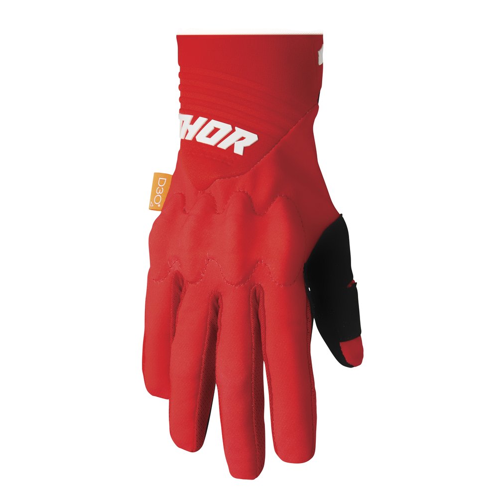 THOR Rebound Motocross Handschuhe rot weiss