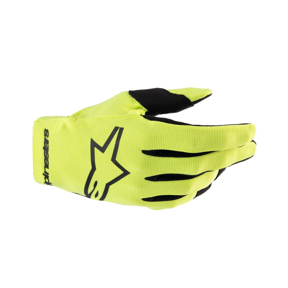 ALPINESTARS Radar Kinder Handschuhe gelb schwarz ALPINESTARS Radar Kinder Handschuhe gelb schwarz