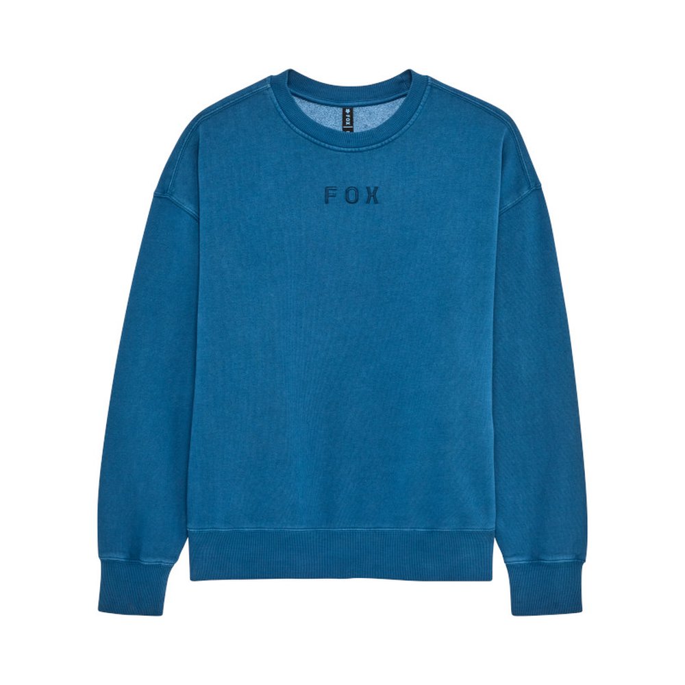 FOX WORDMARK OVERSIZED FLEECE CREW Sweatshirt Twilight