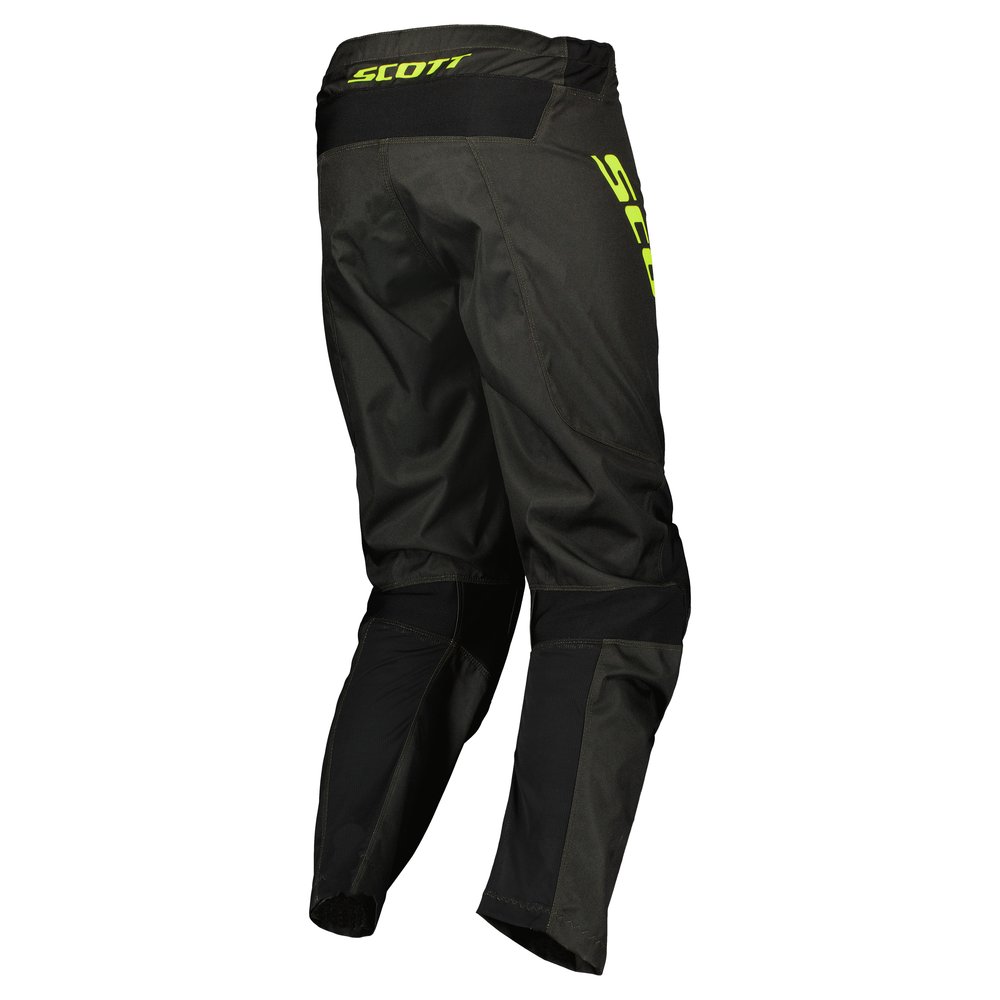 SCOTT Motocross Hose Compete caviar schwarz/safety gelb SCOTT Motocross Hose Compete caviar schwarz/safety gelb