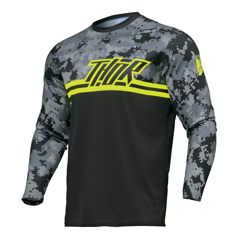 THOR Sector Digi Jersey schwarz camo