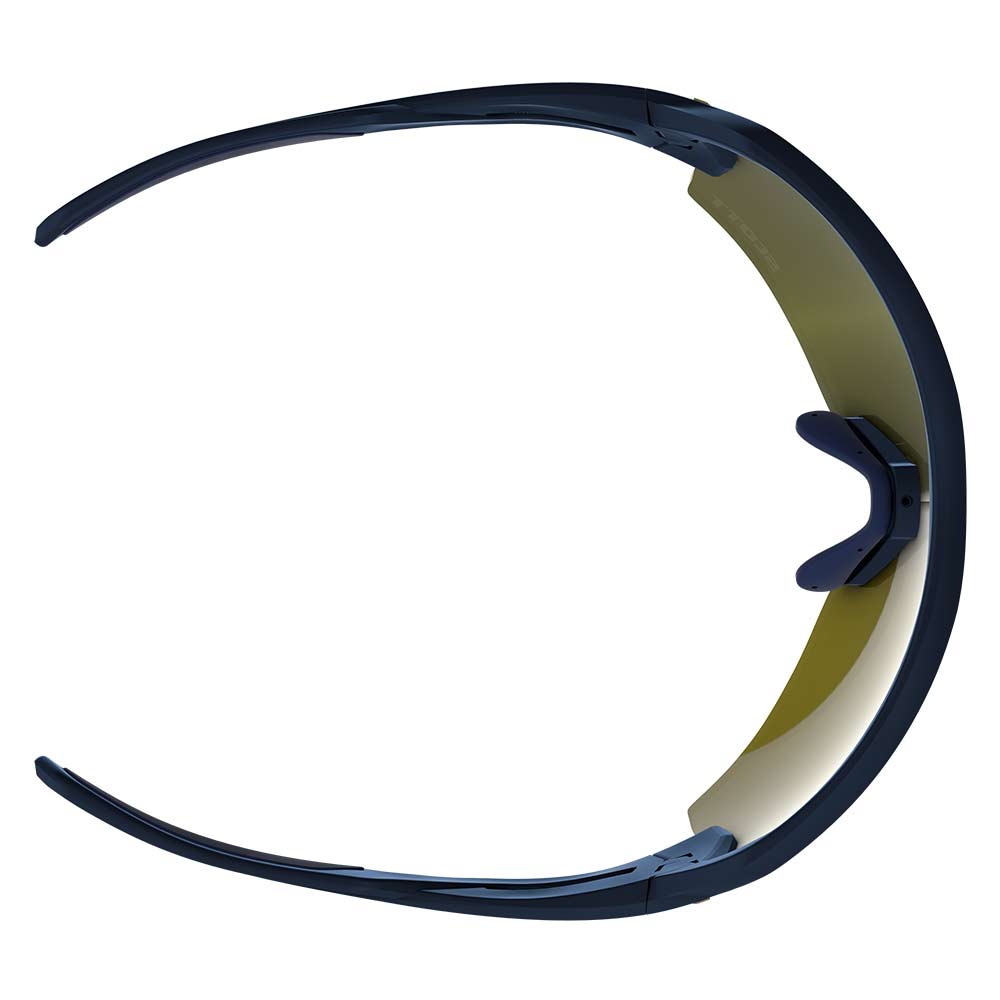 SCOTT Spur Sonnenbrille submariner blau gold verspiegelt + klar