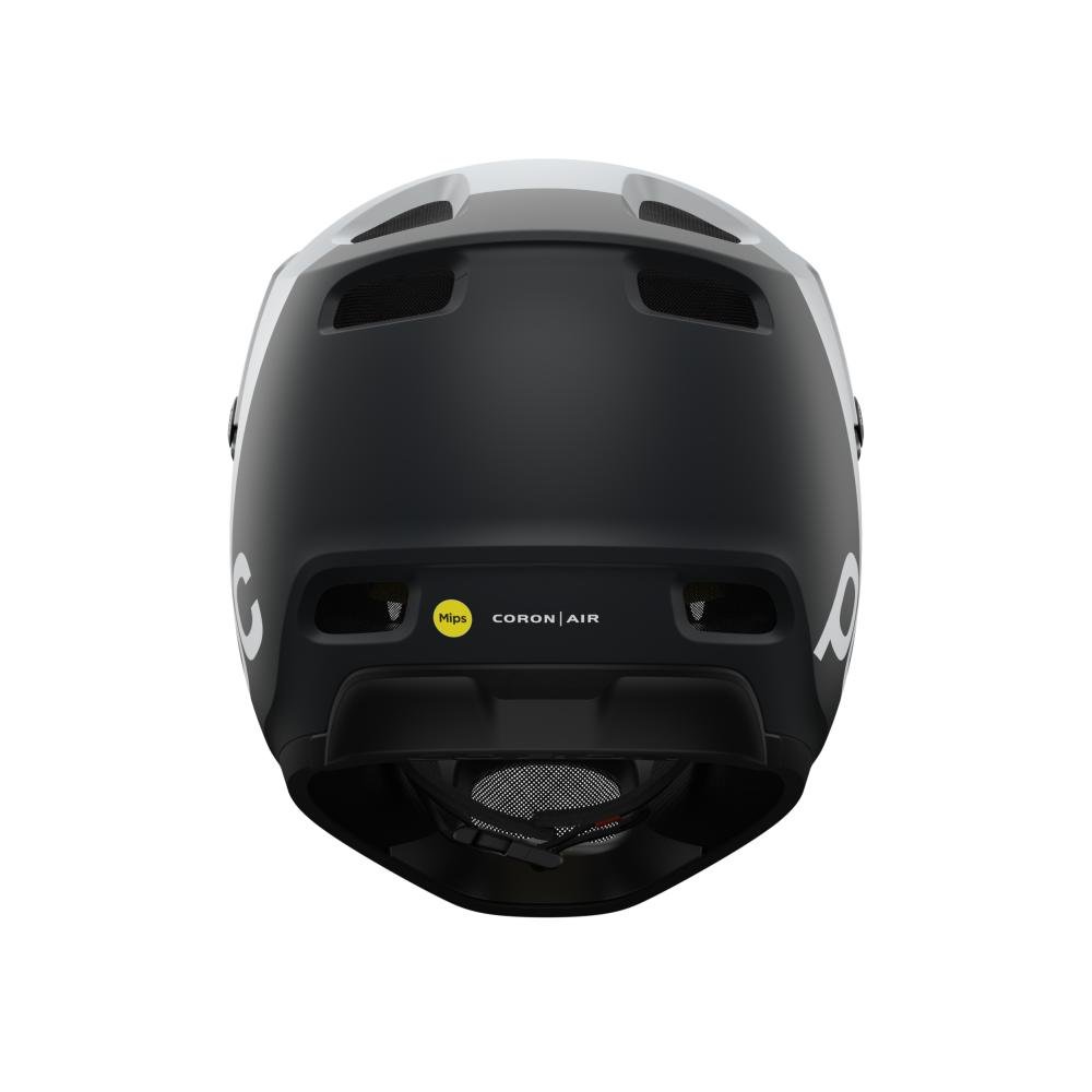 POC Coron Air Mips MTB Helm argentite silber/uranium schwarz matt