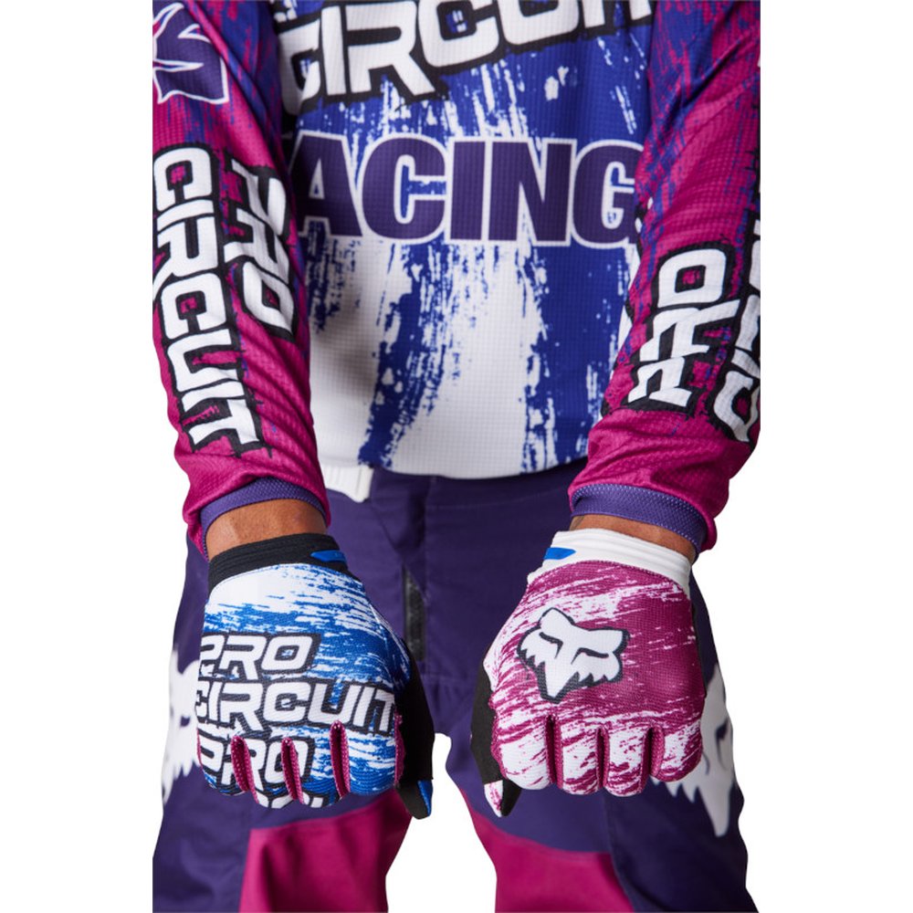 FOX PRO CIRCUIT 180 JERSEY Weiss/Blau