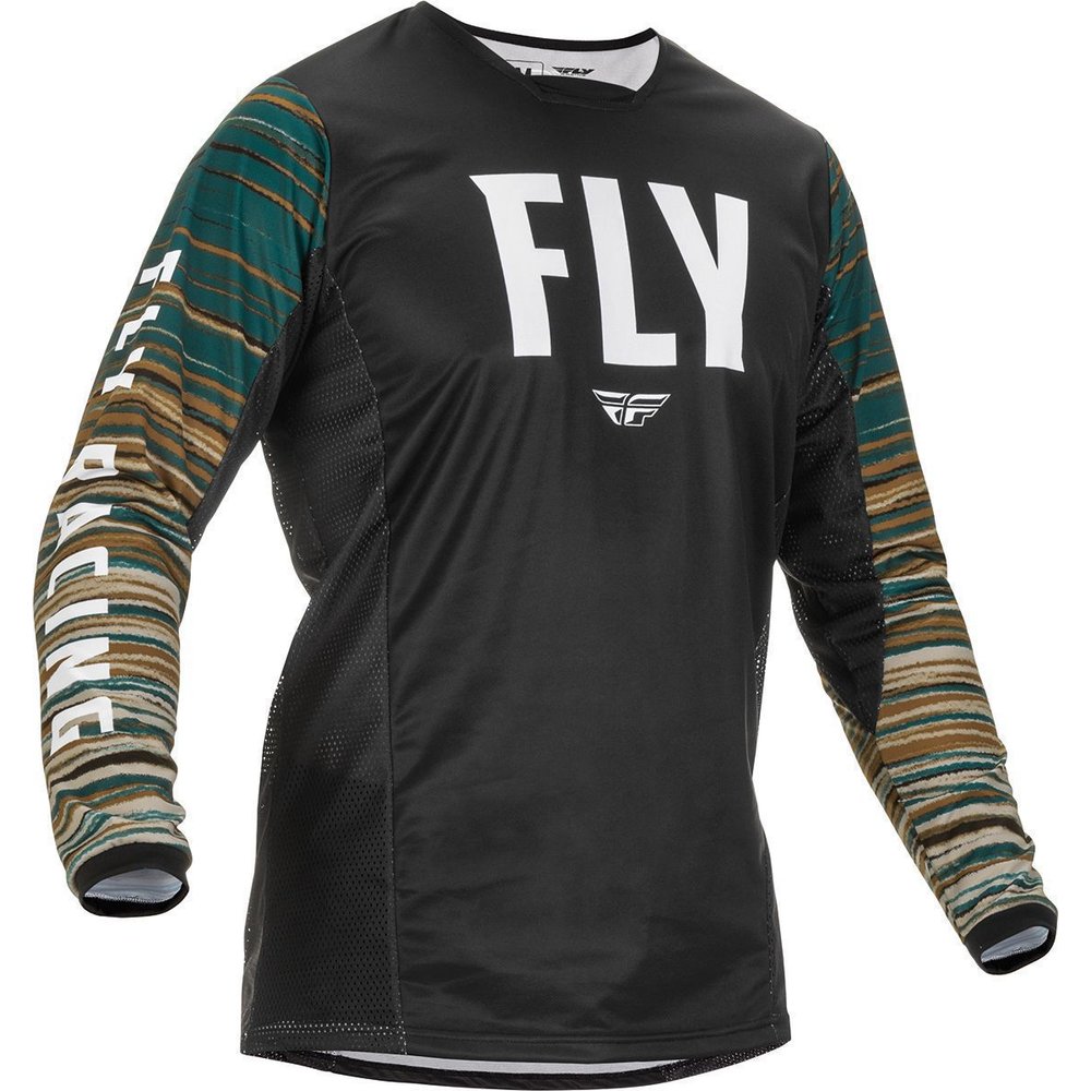 FLY Kinetic Wave MX MTB Jersey schwarz rum