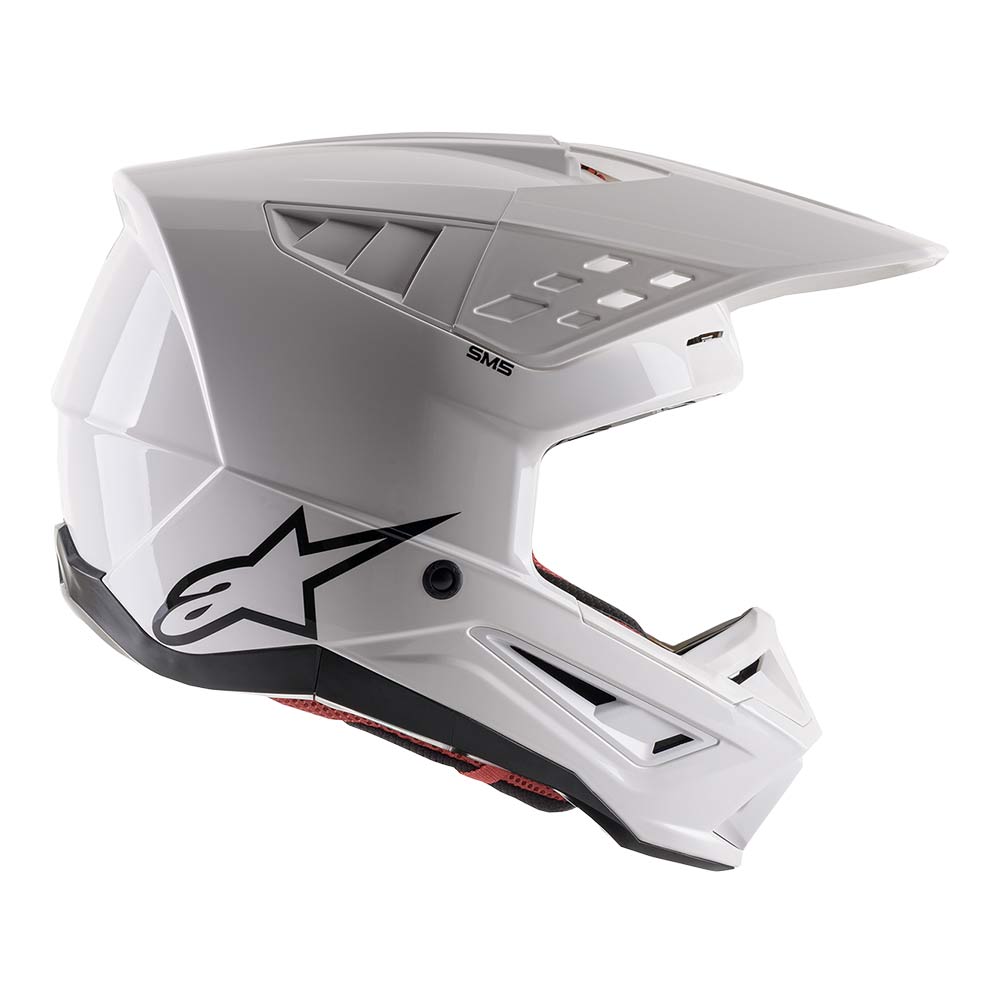ALPINESTARS Supertech M5 Solid Motocross Helm weiss ALPINESTARS Supertech M5 Solid Motocross Helm weiss