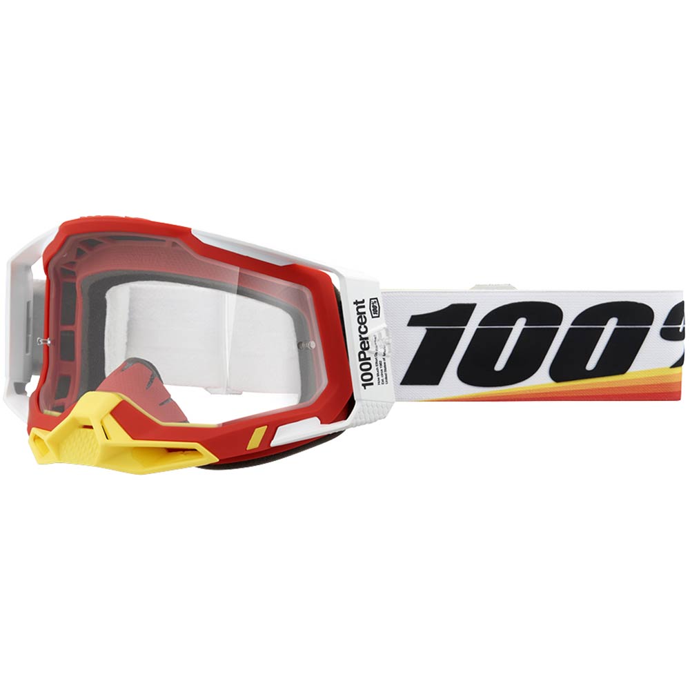 100% Racecraft 2 Arsham Brille klar