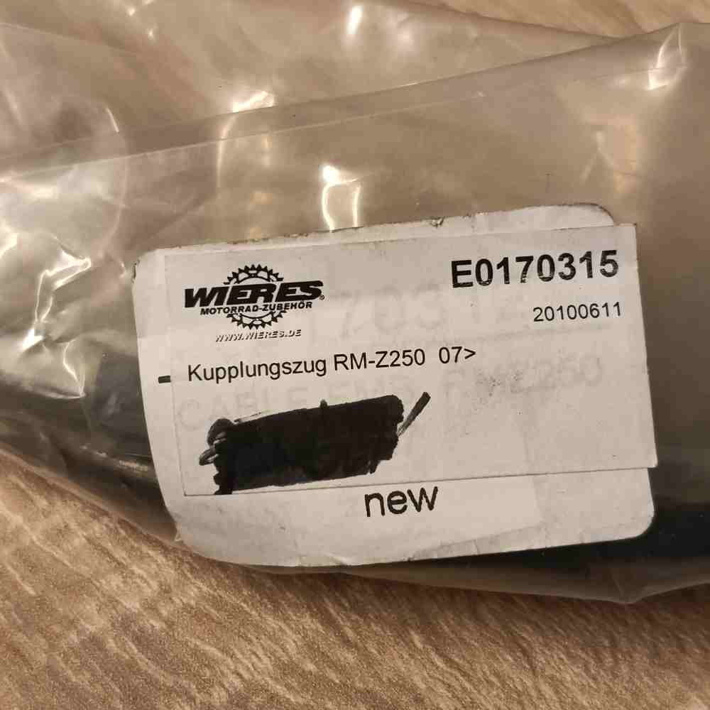SUZUKI Kupplungszug Clutch Cable RMZ 250 2007-09 0170315