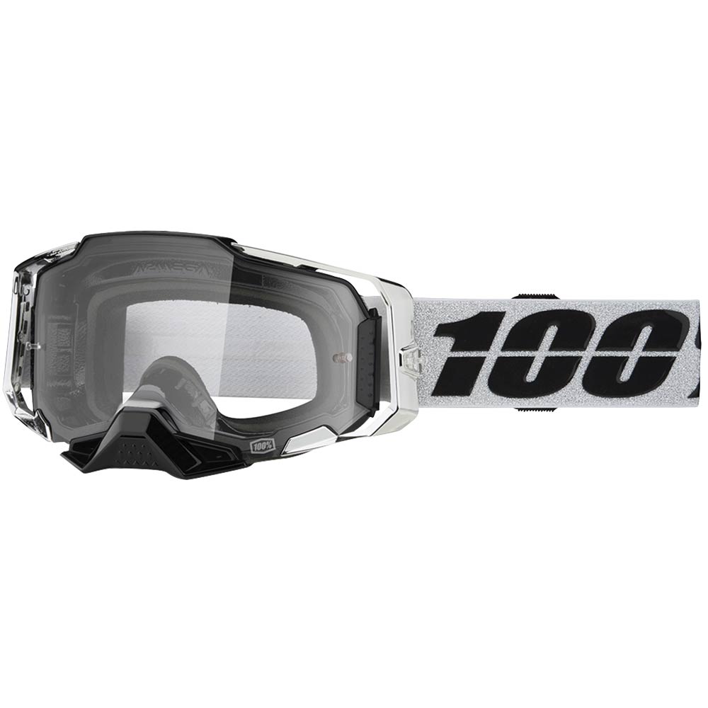 100% Armega Atac Brille silber verspiegelt