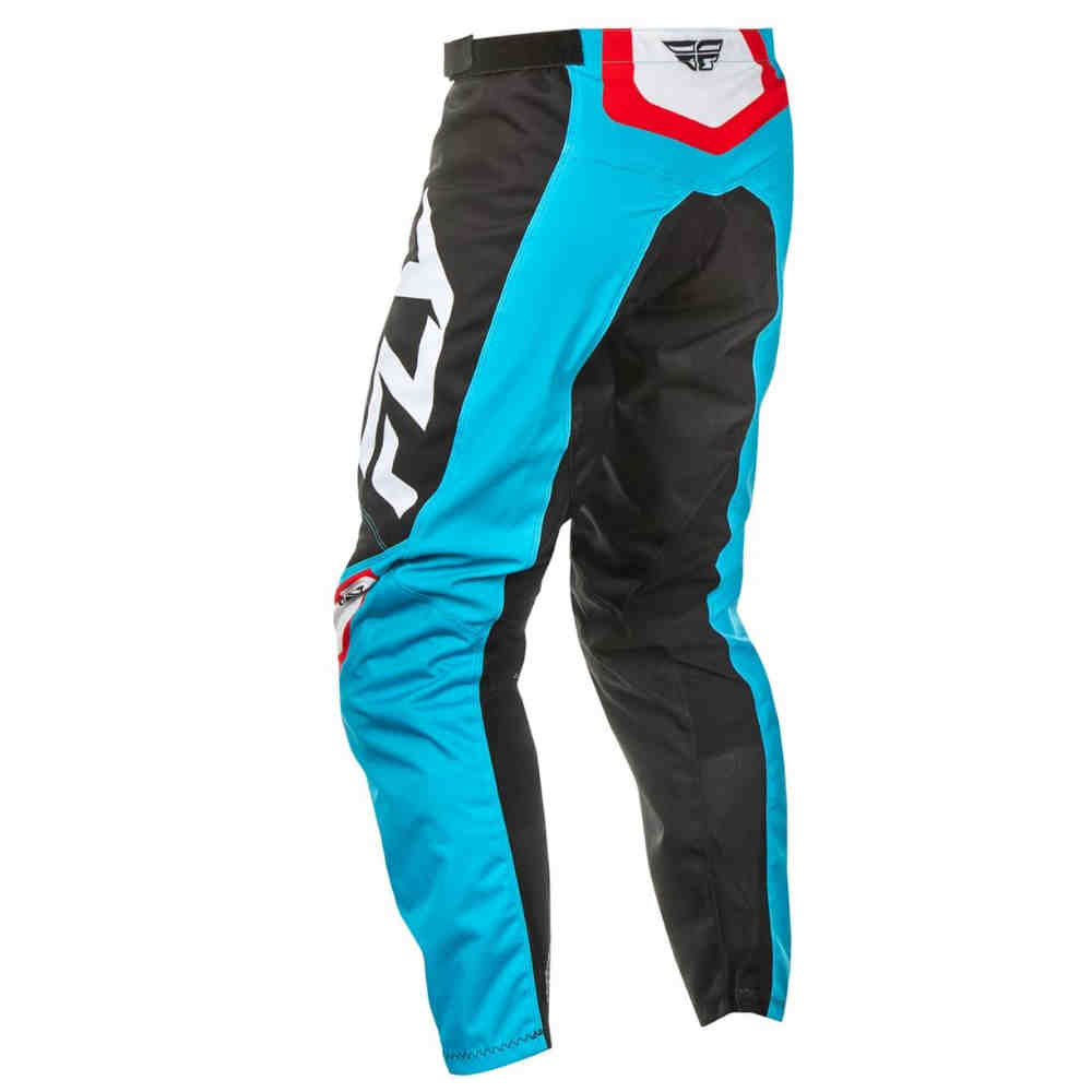 FLY F-16 Motocross Hose cyan blau/schwarz/weiss
