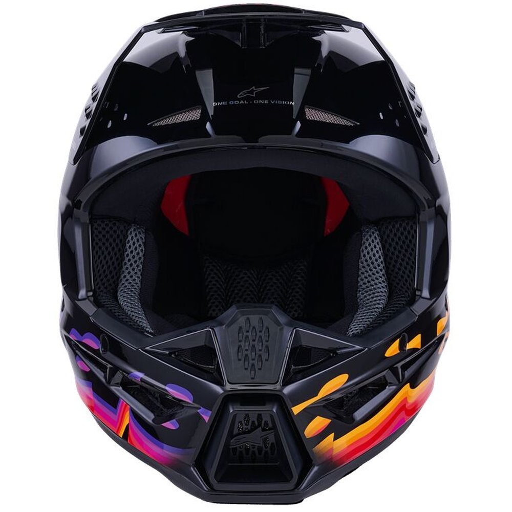 ALPINESTARS Supertech M3 Force Motocross Helm schwarz-glossy ALPINESTARS Supertech M3 Force Motocross Helm schwarz-glossy