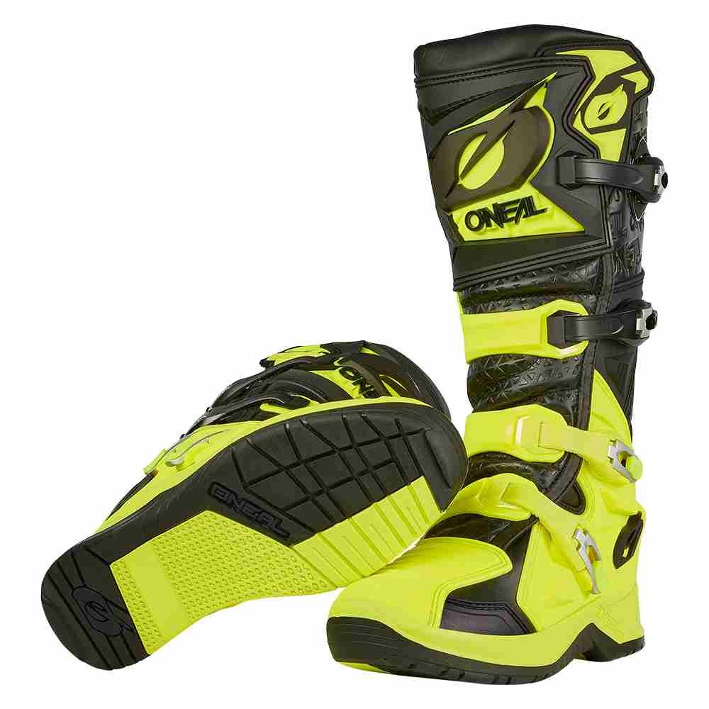 ONEAL RMX PRO Boot Motocross Stiefel schwarz neon gelb