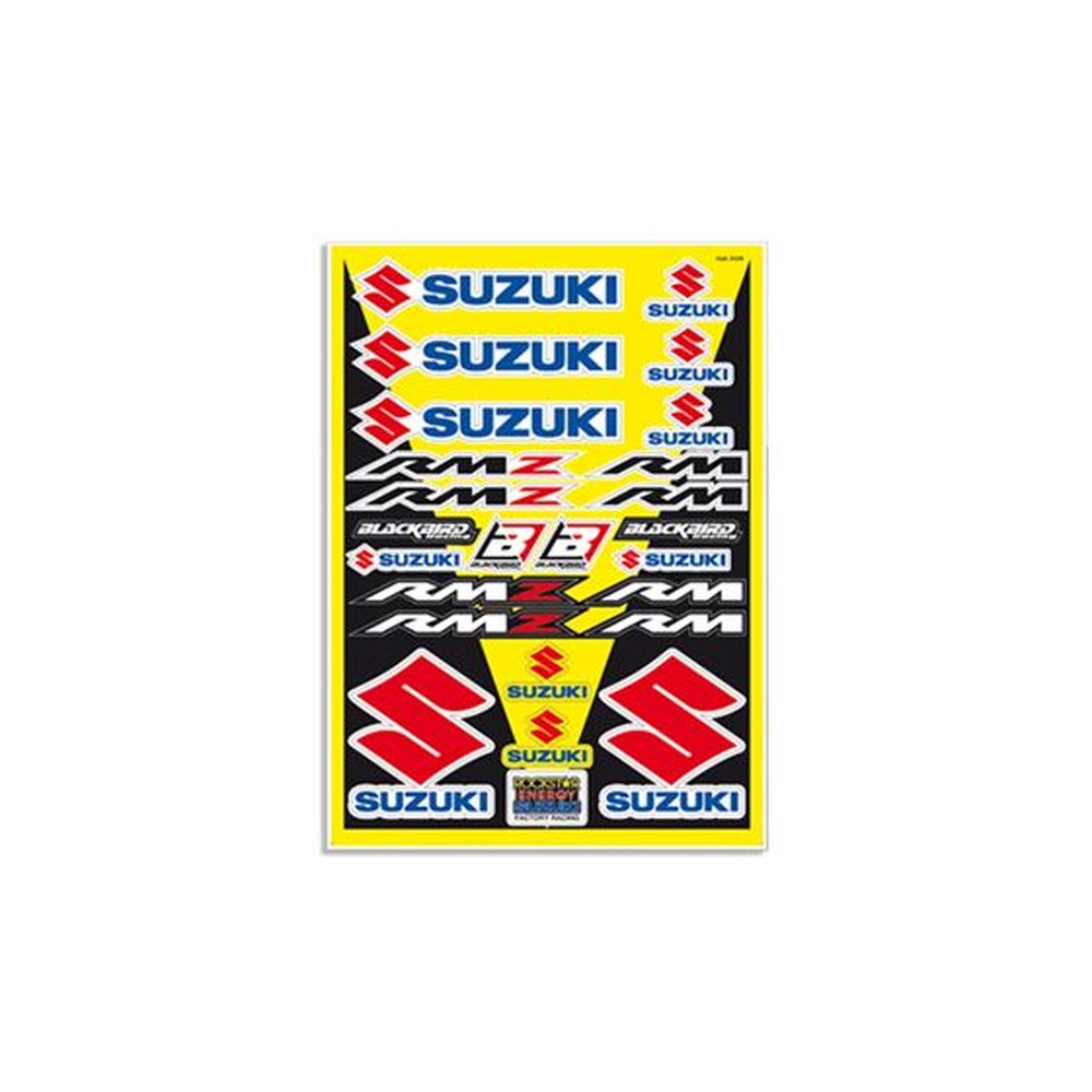 BLACKBIRD RACING Decal Logo Aufkleber-Set Suzuki