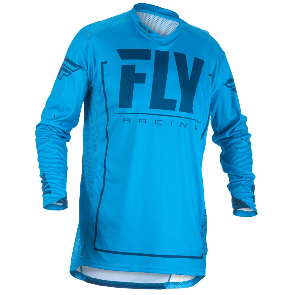FLY Lite Hydrogen MX MTB Jersey blau navy